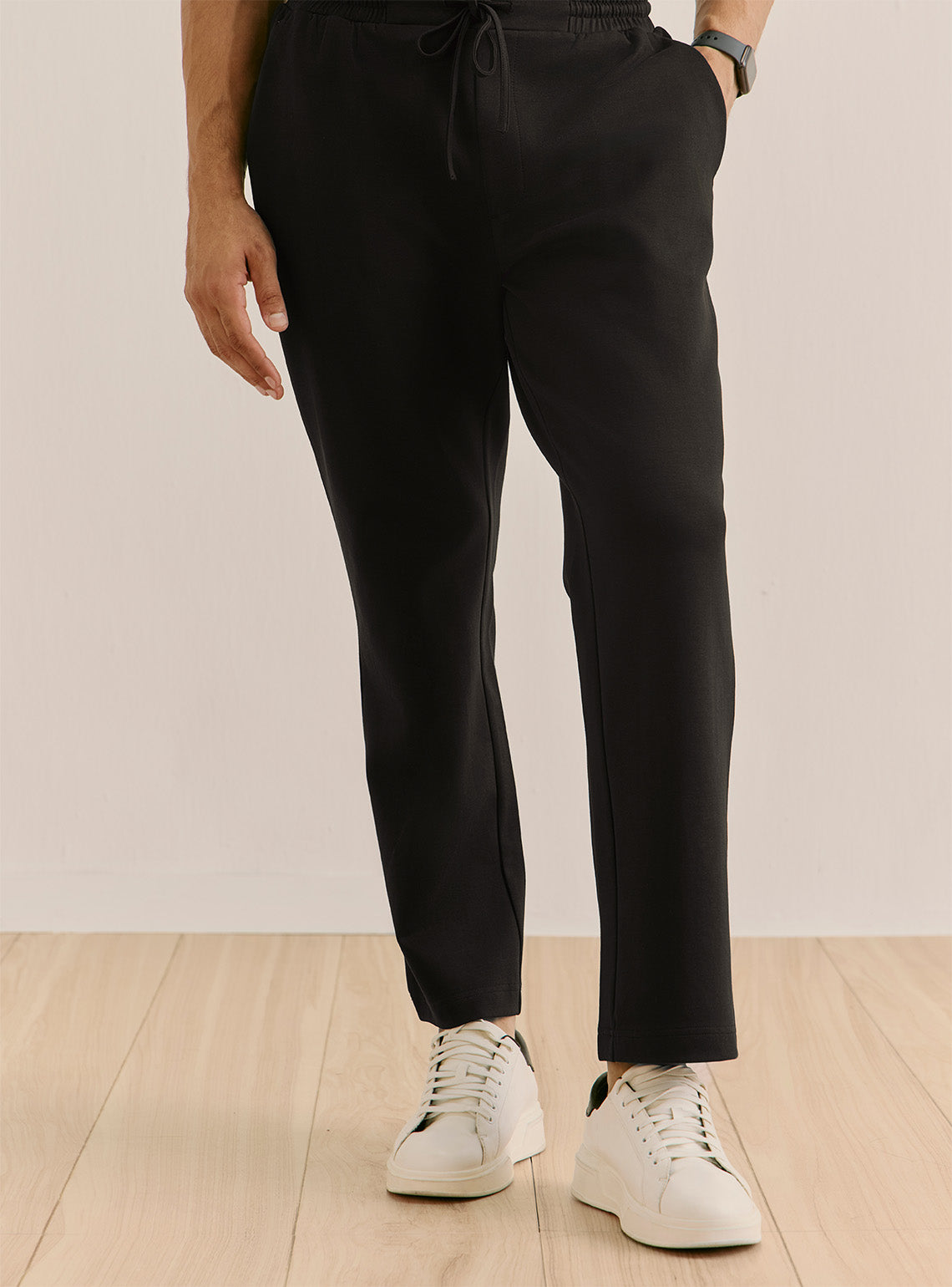 Stealth Black Blend Stretch Jogger