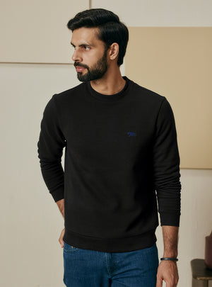 Nightfall Black Fleece Sweatshirt