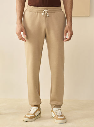 Oat Khaki Fleece Jogger