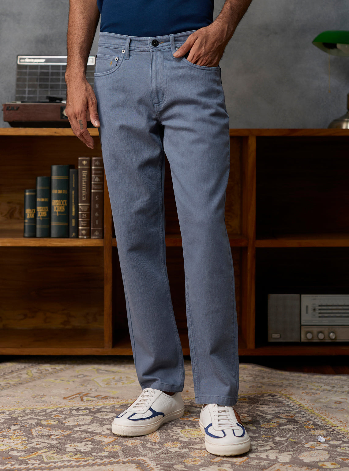 Midnight Blue Triblend Denim Jeans