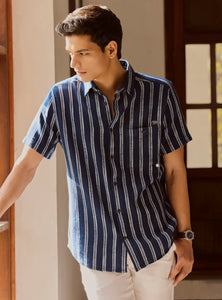 Mariana Stripe Cotton Shirt