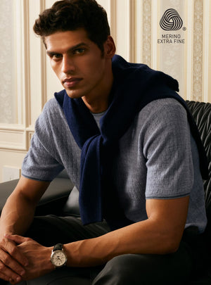 Silver Merino Crew
