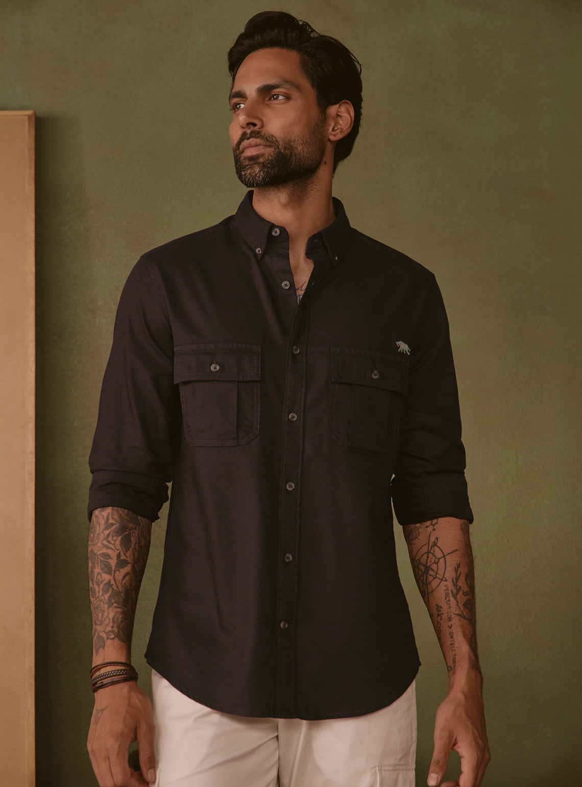 Timber Brown Explorer Cotton Shirt