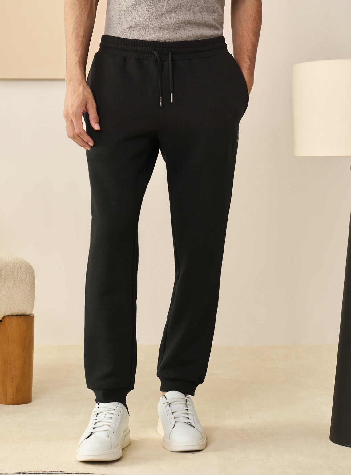 Nightfall Black Fleece Jogger