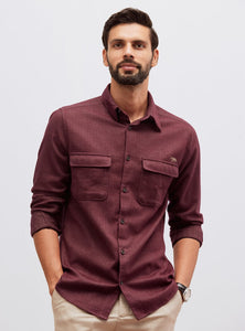 Lotus Bloom Cotton Overshirt