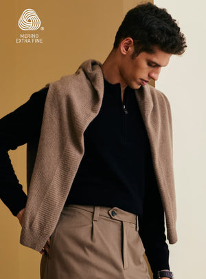 Noir Cashmere Blend Pullover