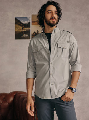Grey Tide Explorer Cotton Stretch Shirt