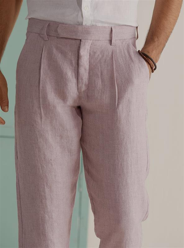 Duskyrose Linen Pants
