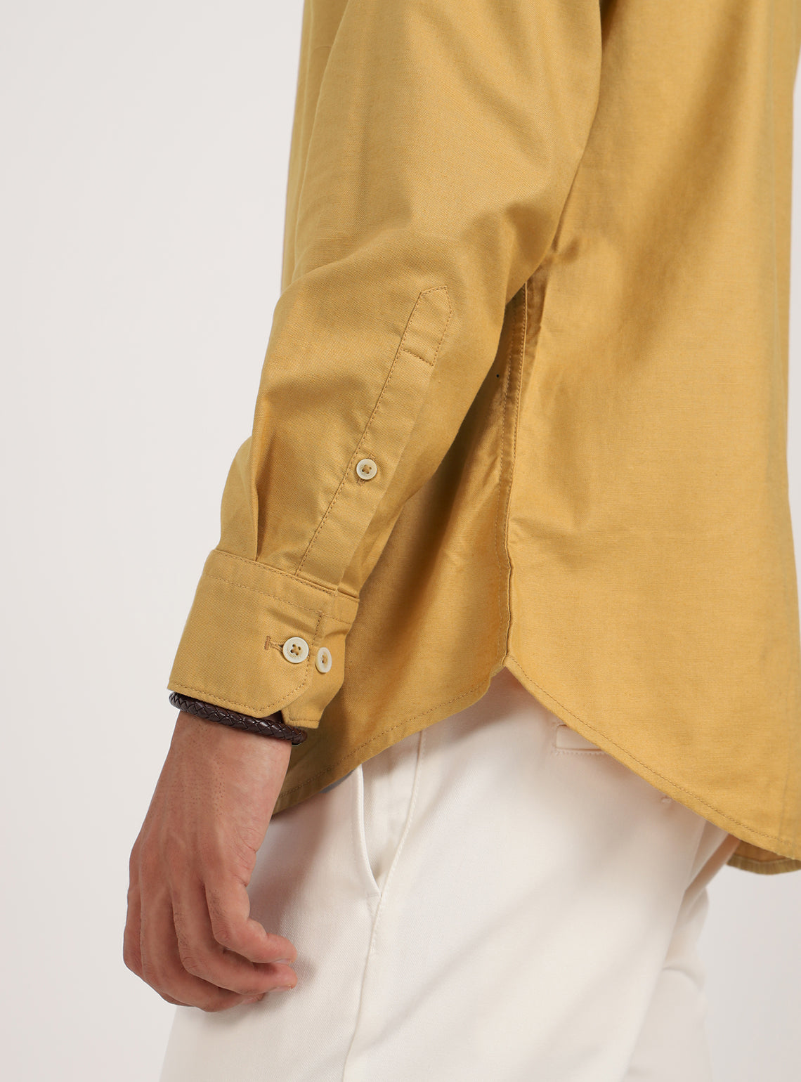 Ochre Oxford Shirt - Full