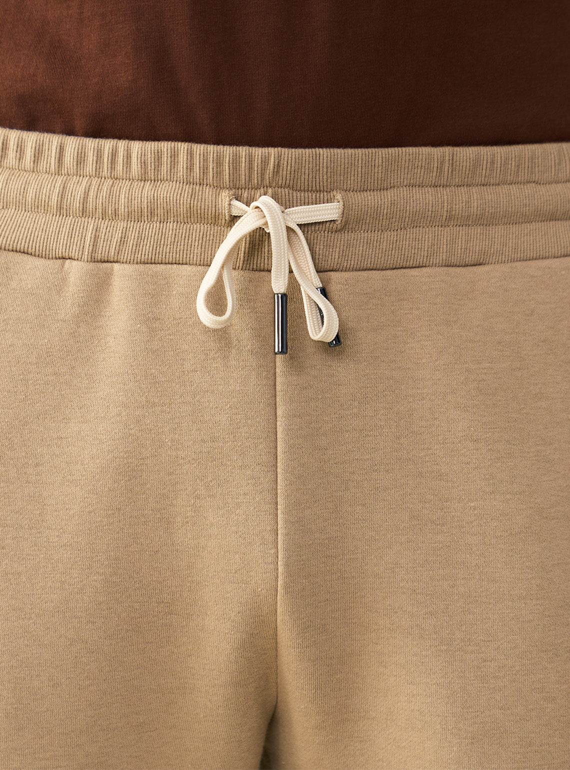 Oat Khaki Fleece Jogger