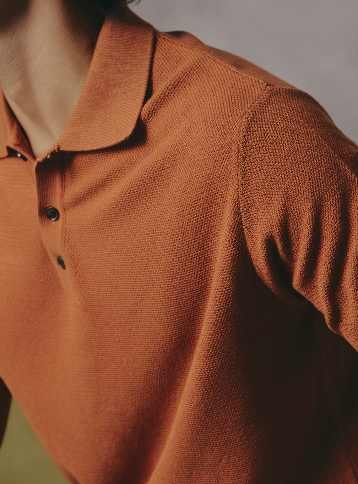 Truffle Brown Cotton Polo