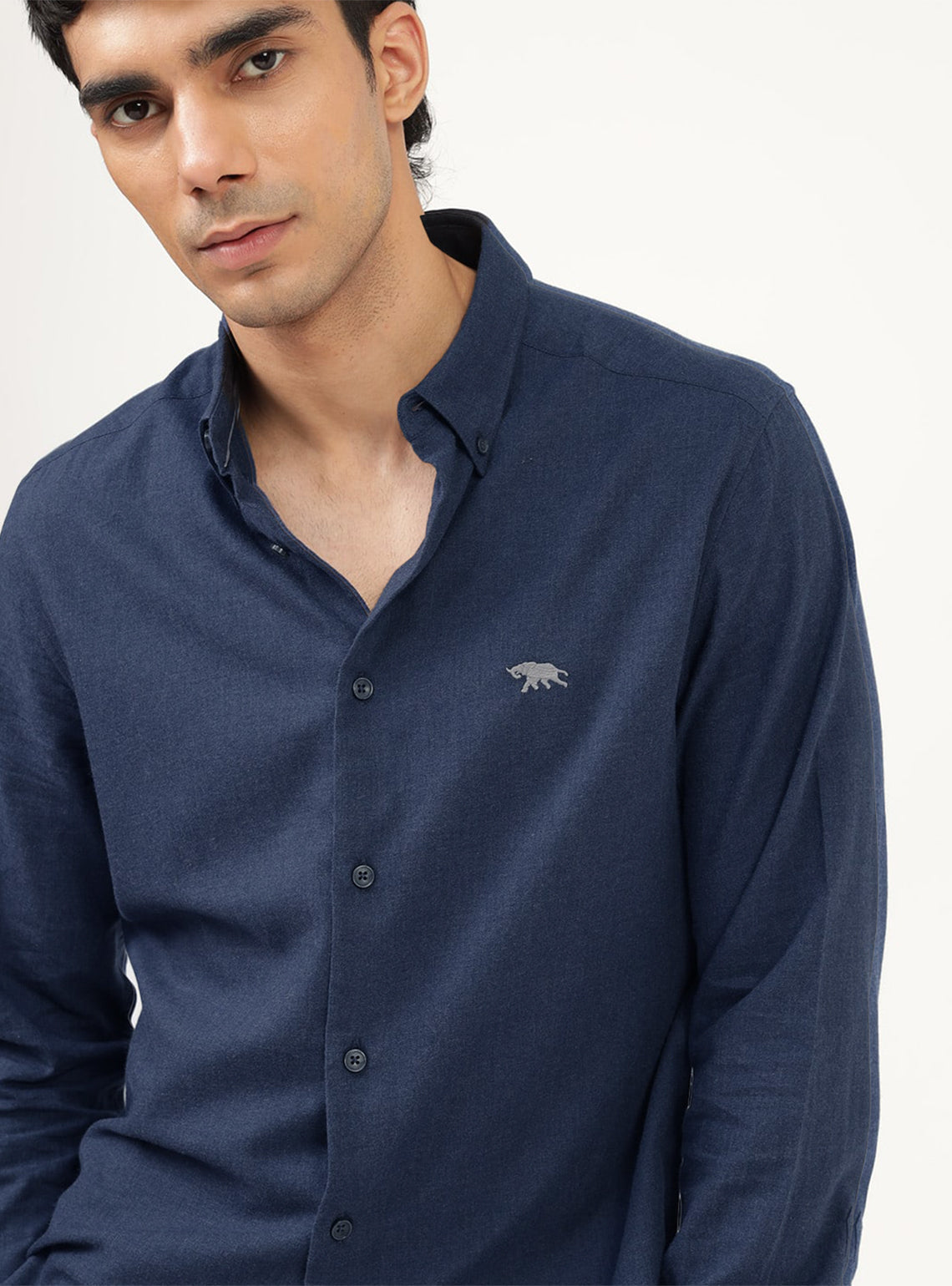 Bay Cotton Melange Shirt