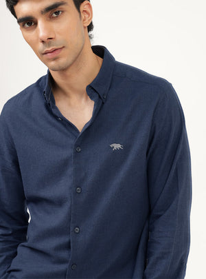 Bay Cotton Melange Shirt