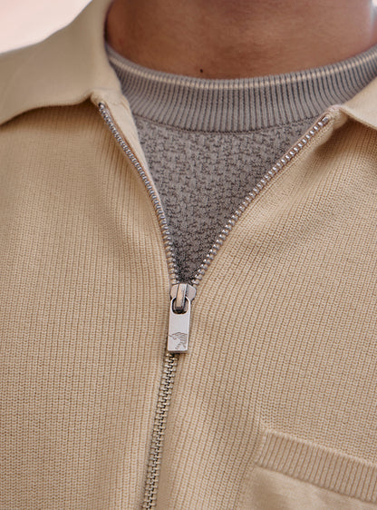 Dawn Off-White Cotton Pullover