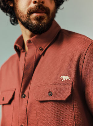 Cedar Rust Explorer Cotton Shirt