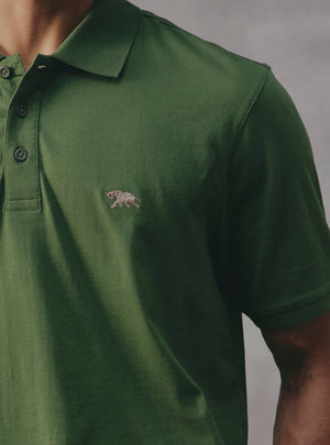 Matcha Green Cotton Polo
