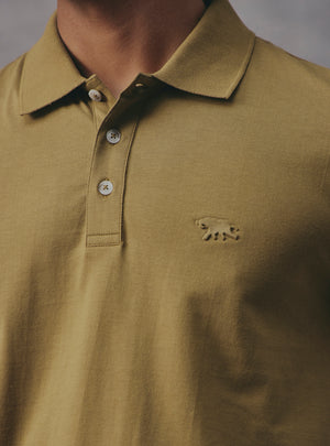 Sage Olive Cotton Polo