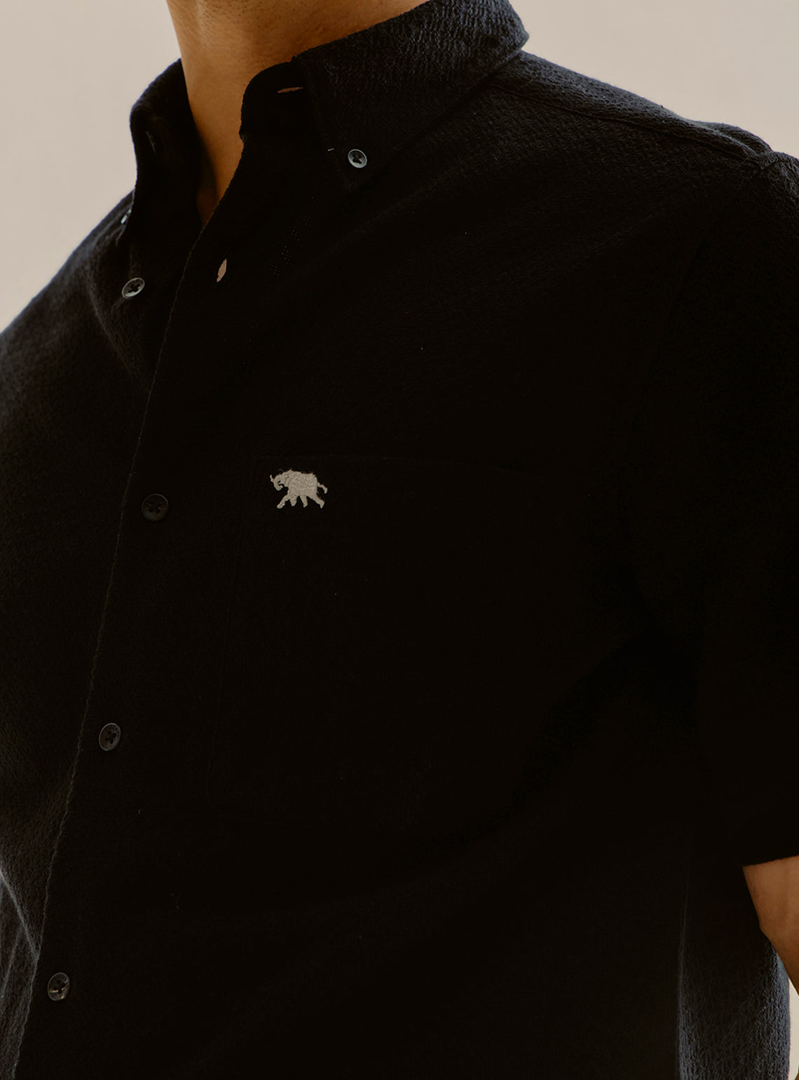 Altea Black Cotton Shirt