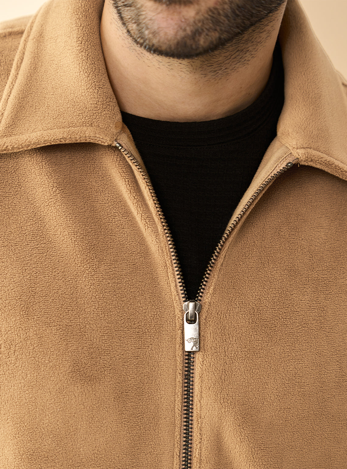 Nutmeg Brown Poly Rich Jacket