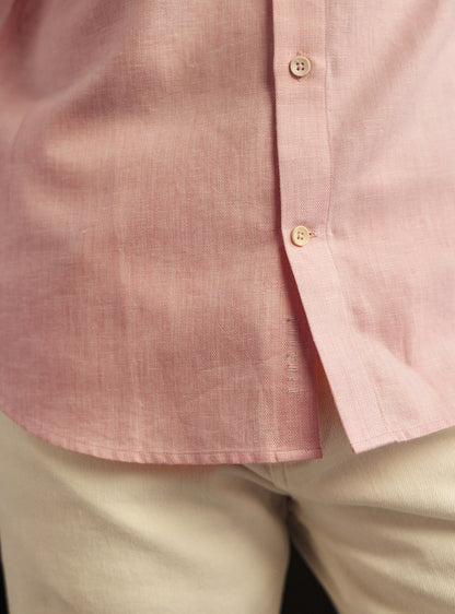 Viola Bloom Cotton Blend Melange Shirt