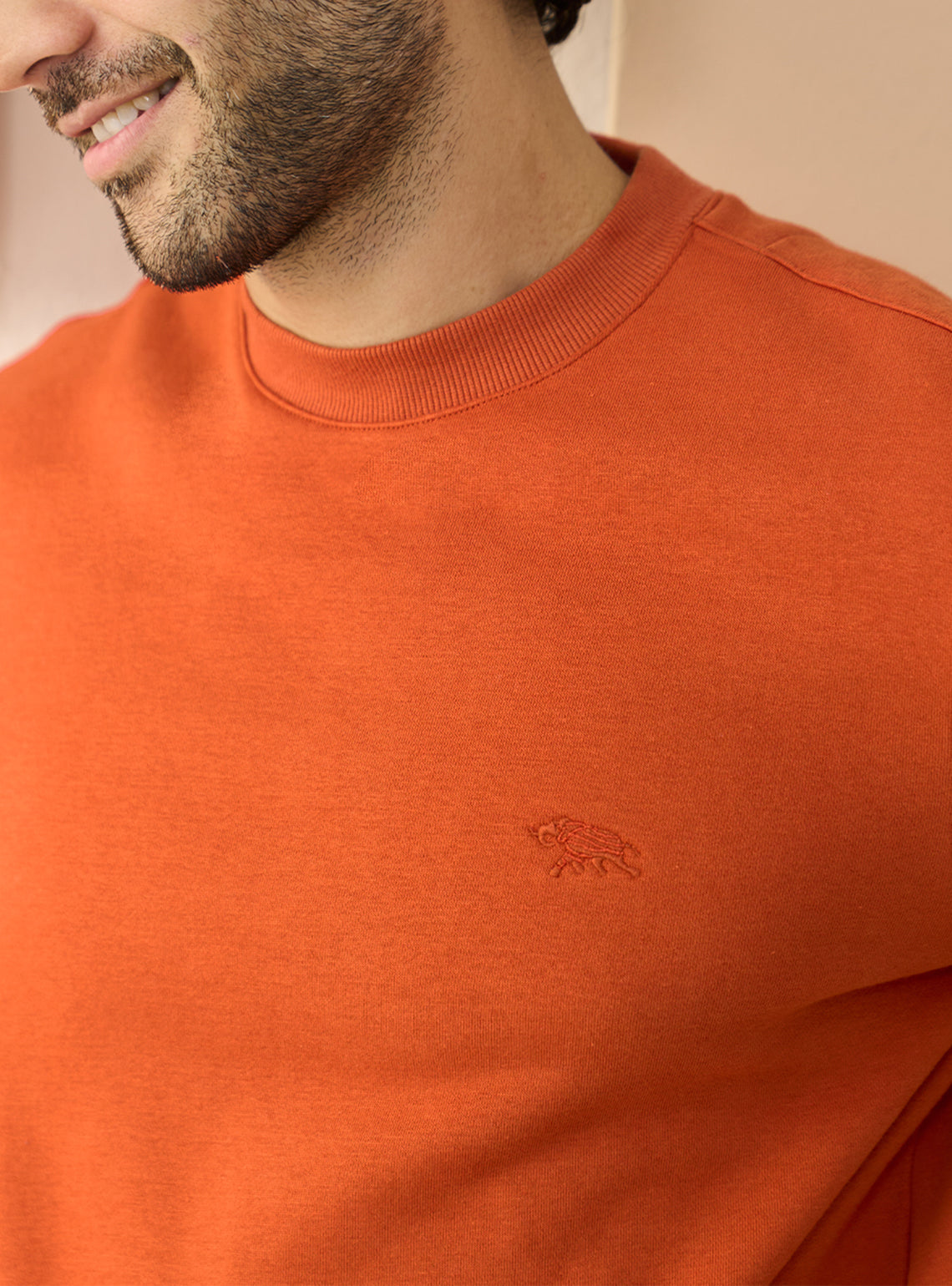 Ember Rust Fleece Sweatshirt