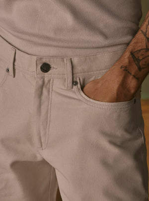 Sandstone Khaki Cotton Trouser