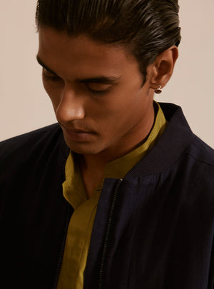 Jamun Cotton Bomber Jacket