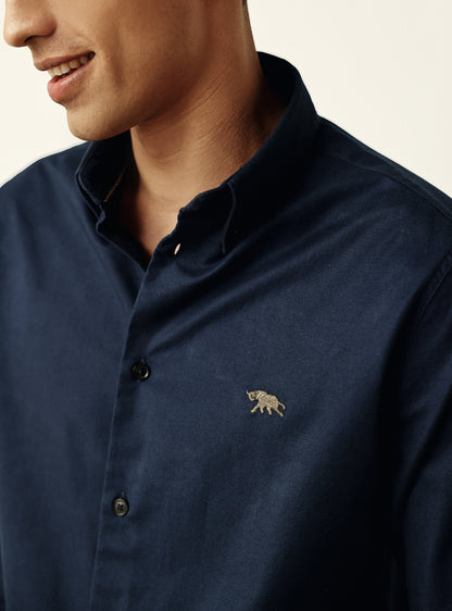 Aegean Night Oxford Shirt