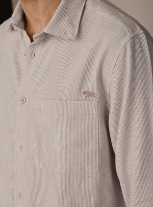 Dune Khaki Linen Shirt
