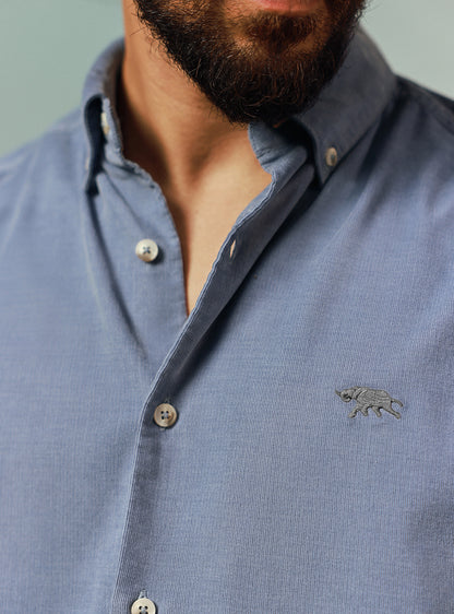 River Blue Corduroy Shirt