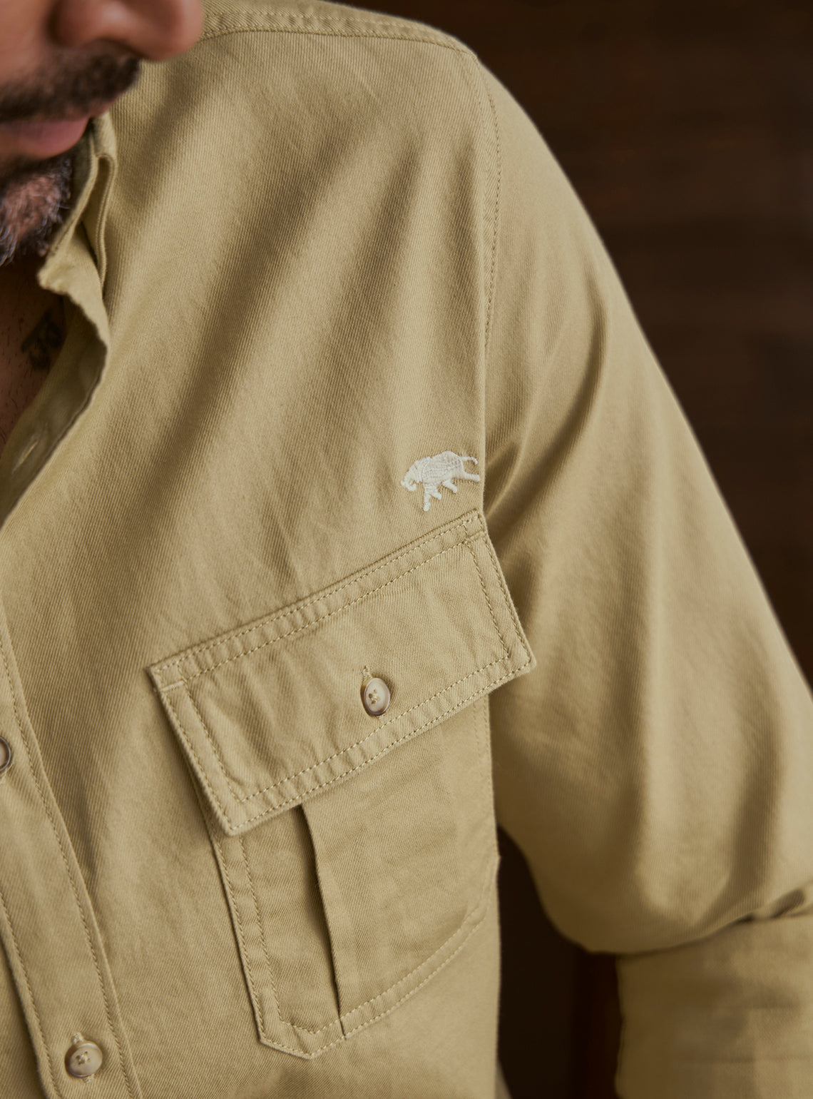 Alpine Green Explorer Cotton Shirt