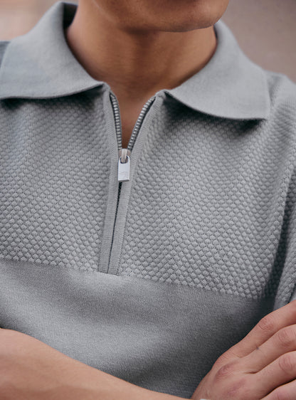 Bombay Grey Cotton Pullover