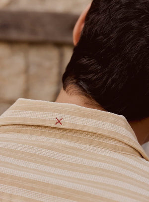 Desert Stripe Cotton Shirt