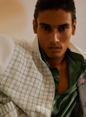 Napa Linen Bomber Jacket
