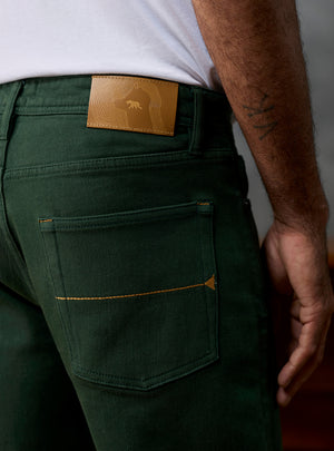 Club Green Triblend Denim Jeans