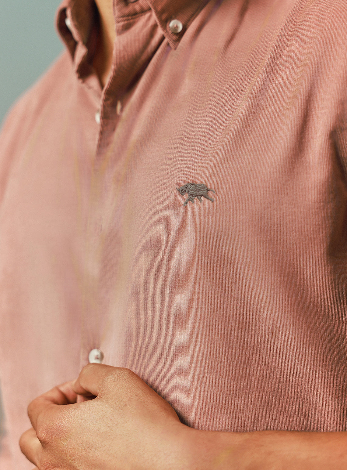 Copper Rust Corduroy Shirt
