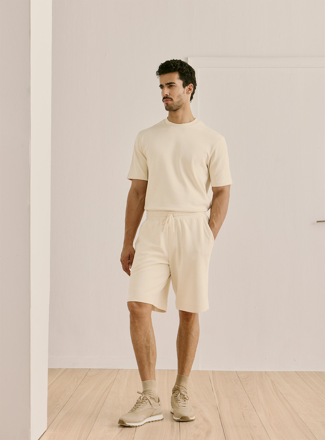 Dune Off-White Blend Shorts