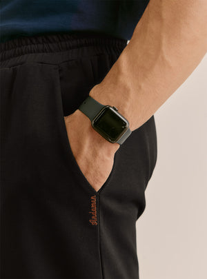 Stealth Black Blend Stretch Jogger
