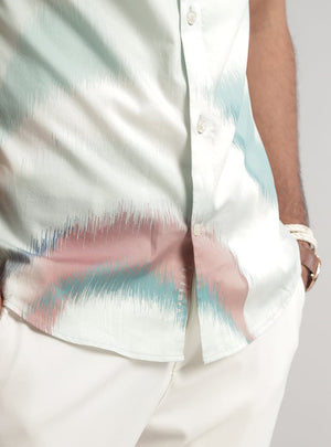 Aurora Ikat Print Shirt