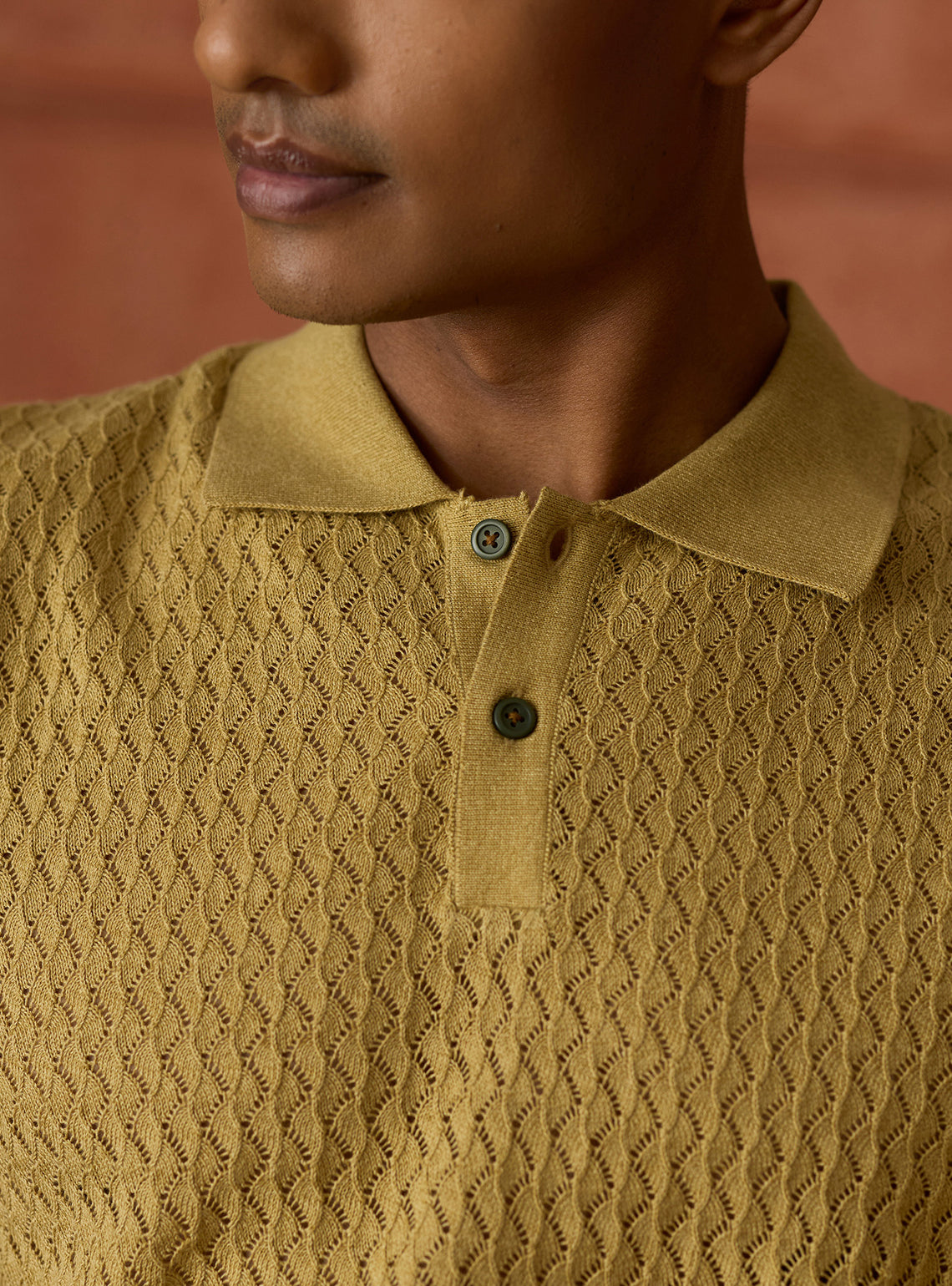 Canopy Olive Grindle Cotton Polo