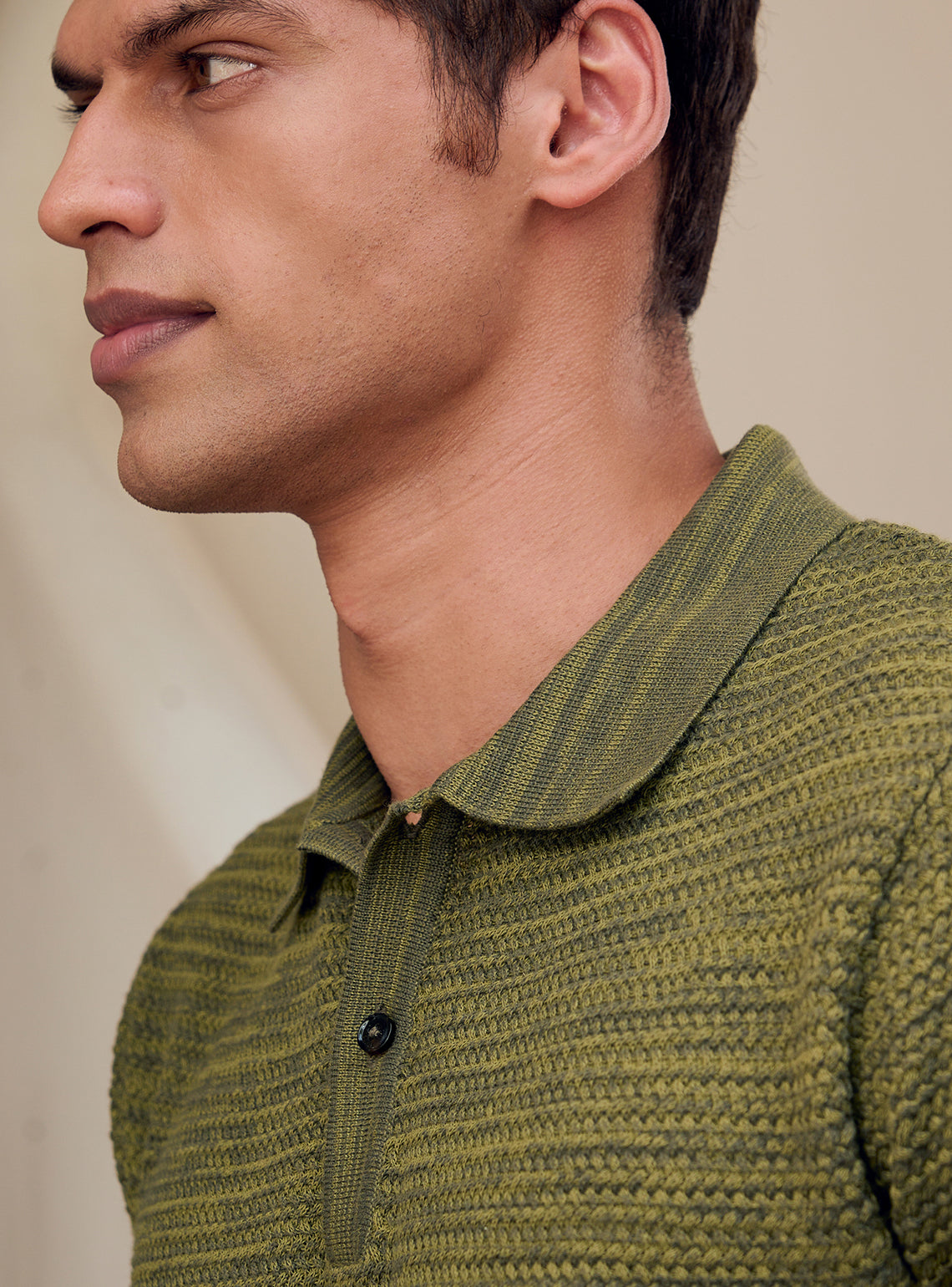 Bronze Olive Cotton Grindle Polo