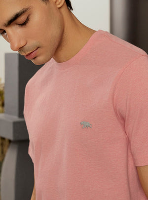Orchid Bloom Cotton Melange Crew