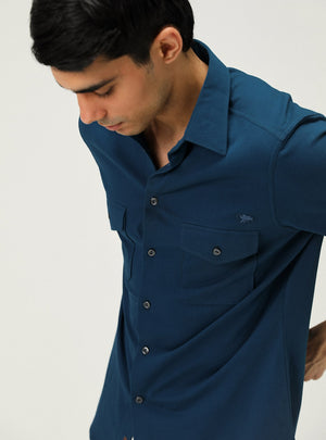 Nile Blue Shirt Half