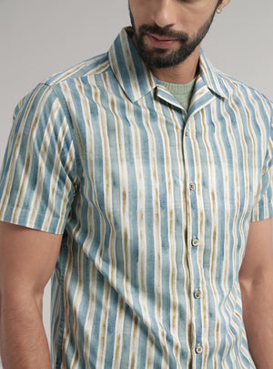 Cascade Gold Stripe Shirt