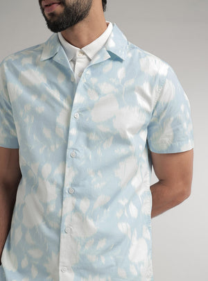 Floral Sky Print Shirt