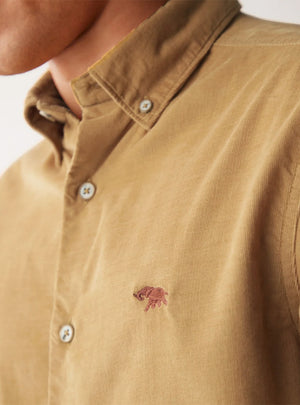 Gold Corduroy Shirt