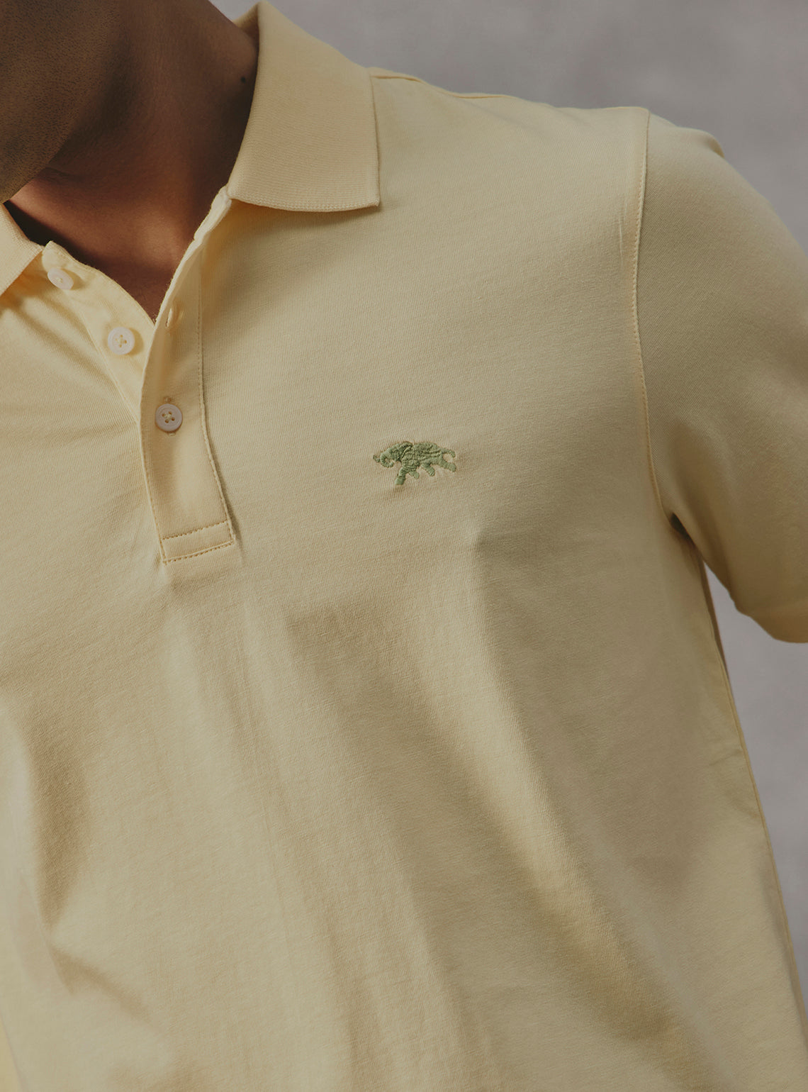 Turmeric Yellow Cotton Polo