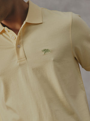 Turmeric Yellow Cotton Polo