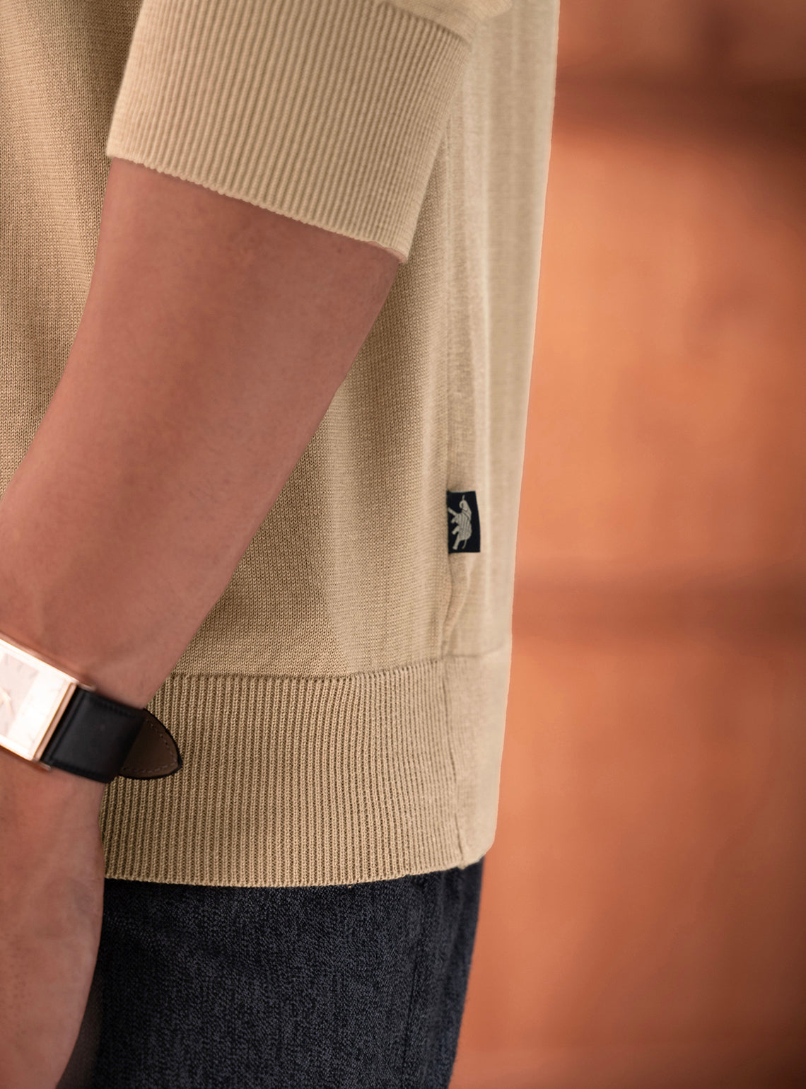 Almond Rose Cotton Pullover