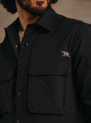 Bunker Black Explorer Poly Rich Shirt